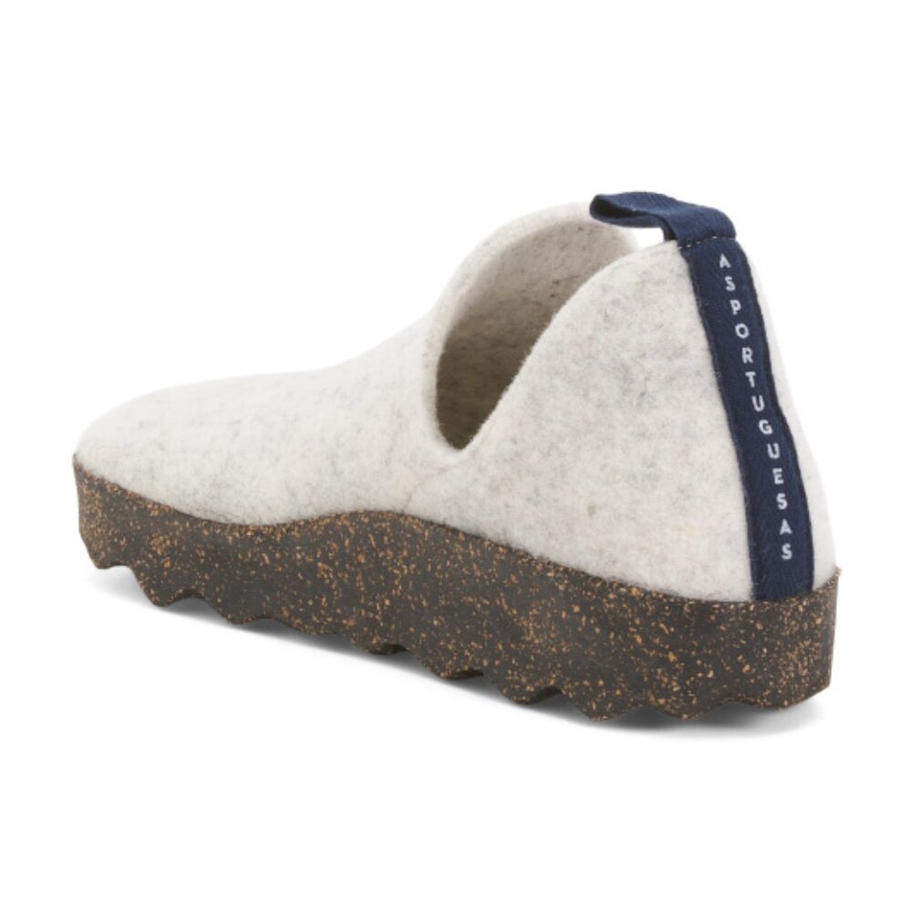 NEW ASPORTUGUESAS Made In Portugal Wool City Comfort Slip On Shoes 259 6M3 - Picture 6 of 8